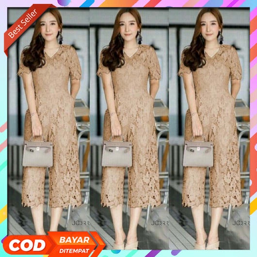 Jumpsuit Wanita Korean Style Pendek Jeans Terbaru 2022 Setelan Cewek Kekinian Bahan Rayon Overall Re