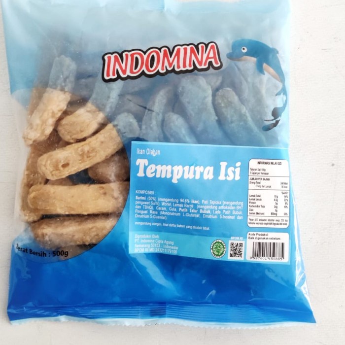 Jual Indomina Ikan Tempura Isi Shopee Indonesia