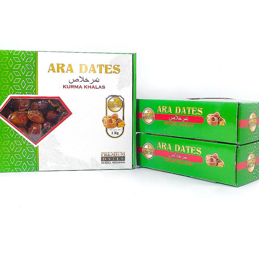 

SALE✅Kurma Khalas 1 kg PREMIUM KEMTAN|RA7