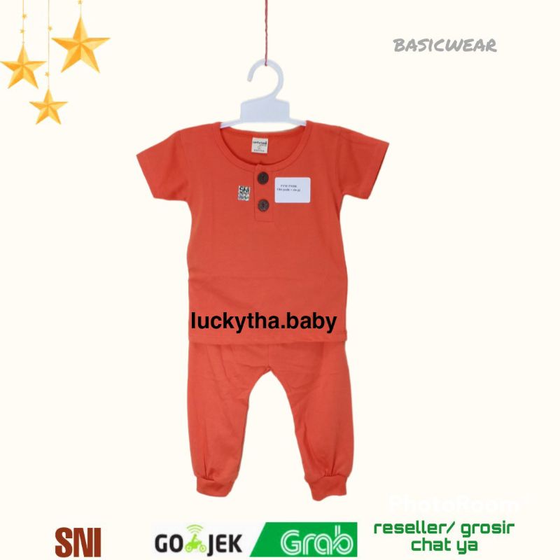 1stl- setelan hello baby comfortable series polos CPR /hello baby EART series terbaru