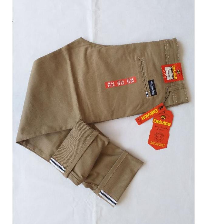 SGW.22De22ᴷ ‣ CELANA PRIA CHINO Slim Fit Panjang Pria Kerja Kantor Santai Liburan Cowok Original Del