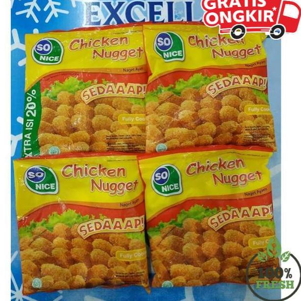 

NEW PRODUCT NAGET AYAM SONICE 250 / NUGGET SONICE / NUGGET PREMIUM # 883