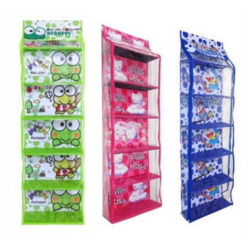 Rak Tas Dinding Karakter Murah/Rak Tas Gantung/Rak Dinding Penghemat Tempat