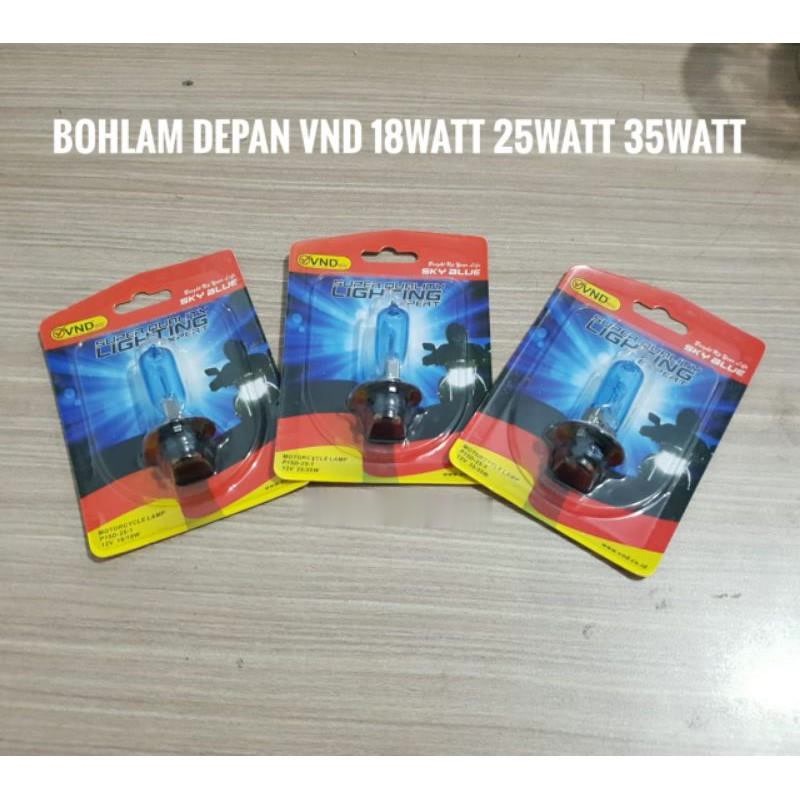 Lampu Bohlam Depan Bebek Matic H6 VND 18Watt 25Watt 35Watt