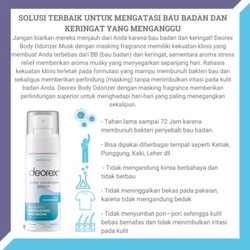 DEOREX BODY ODORIZER SPRAY 60 ML