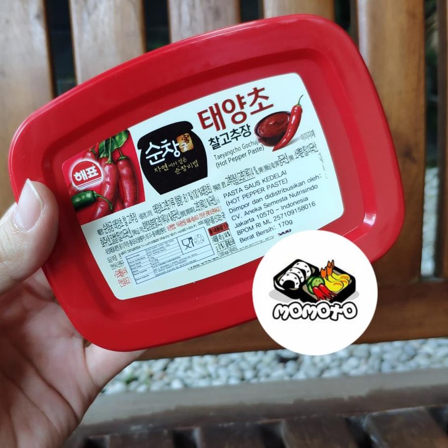 

㊩ Sajo Gochujang / Sambal Pasta Korea / Hot Pepper Paste 170gr ✈