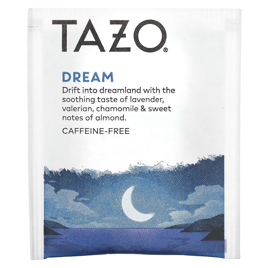 

Tazo Dream Herbal Tea Lavender Teh Bunga Chamomile Caffeine Free 2 pcs Tea Bag Sachet