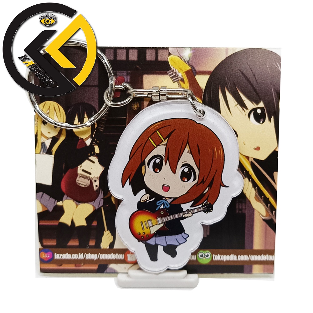 KABUKI Key Chain Yui Hirasawa - Anime K-On 