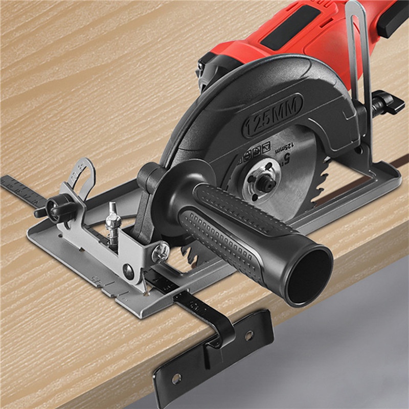 Hand Angle Grinder Converter To Cutter Mesin Potong Refit Listrik Chain Saw Circular