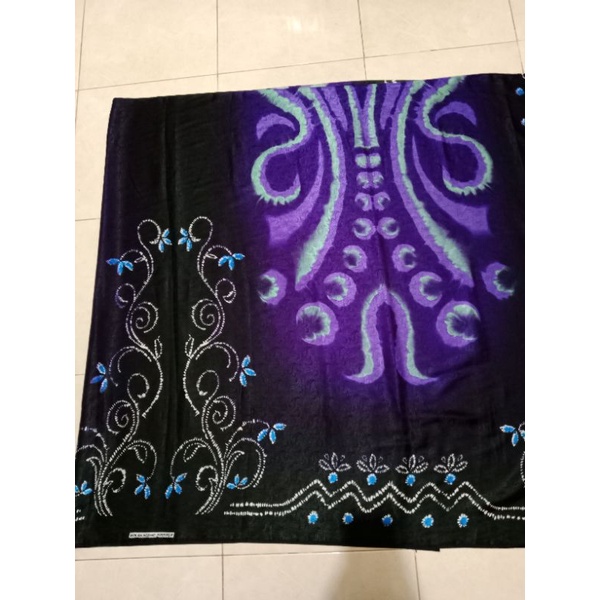 sasirangan sutra/Batik Sasirangan Jacquard /Batik bahan Sutra / Batik Sasirangan Kalsel per 2 meter.