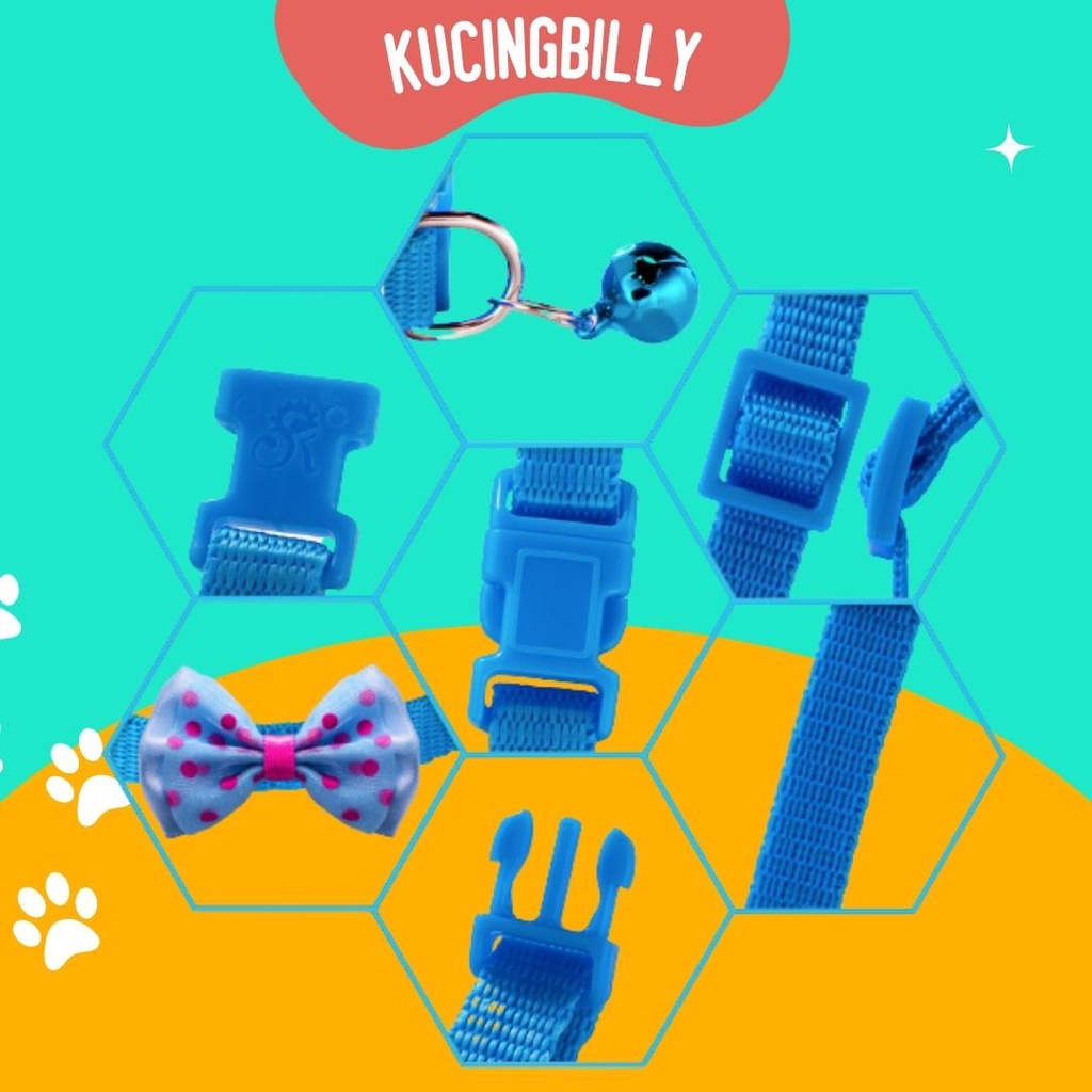 Kalung dasi kupu-kupu kucing anjing