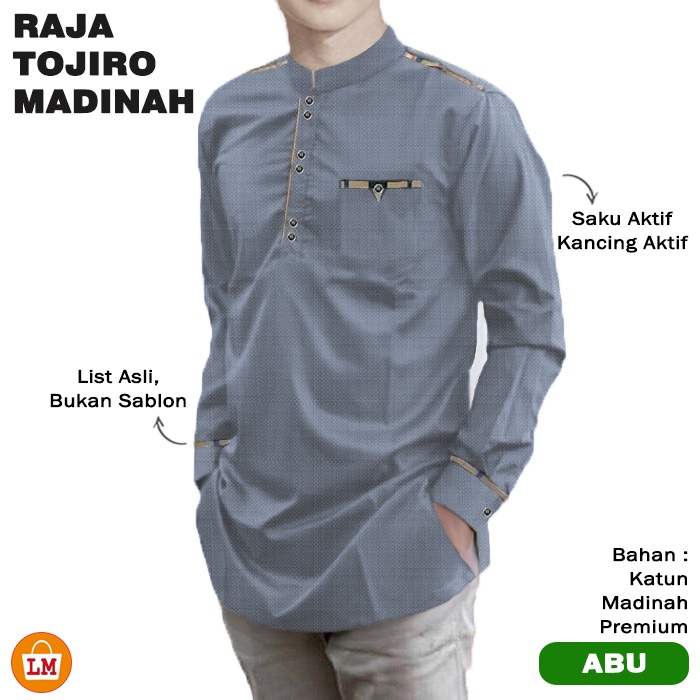 Baju Koko Pria Dewasa Fashion Lelaki Muslim Idul Fitri Bordir Atasan Viral Qoqo Model Baru Bapakbapa