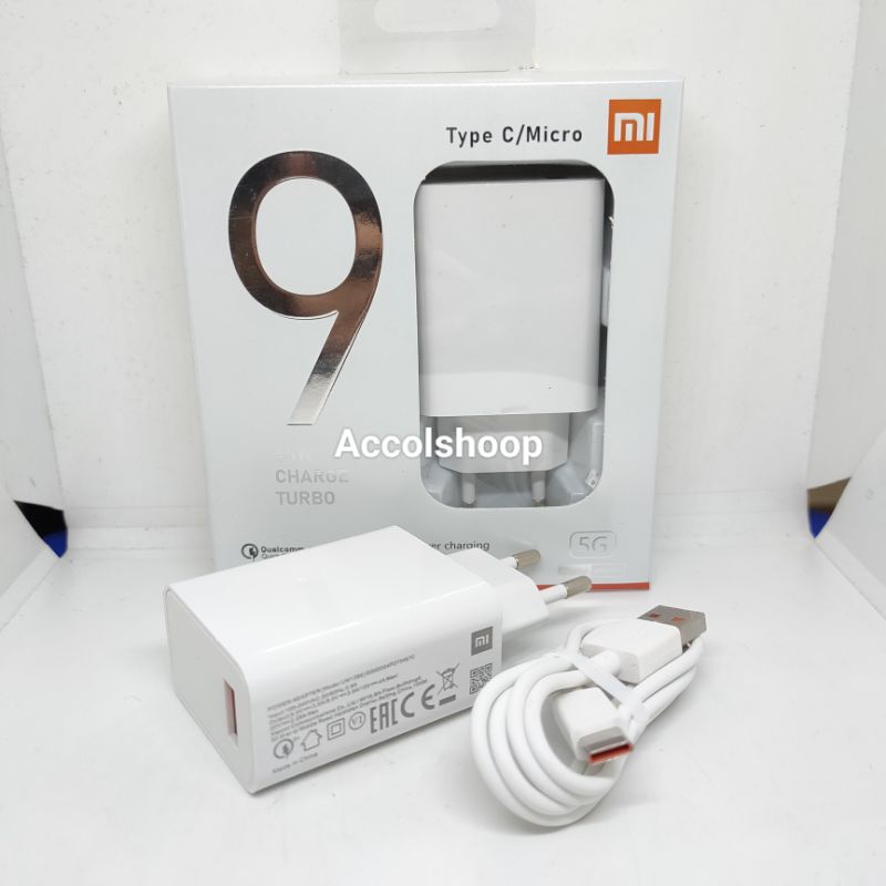 Charger Mi 9 Xiaomi Fast Charging 45W Type C