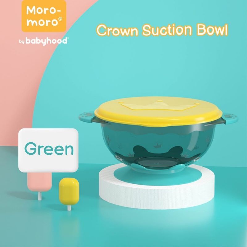 Moro-Moro Crown Suction Bowl MSB2232 — Mangkuk Anak