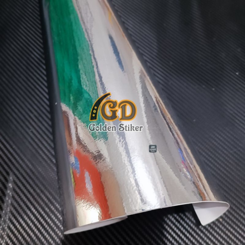 Stiker Silver Metalik Chrome Skotlet Silver Metalik Chrome Stiker Skolet Motor Stiker Skotlet Metali