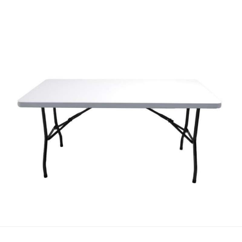 Meja lipat folding table portabel 5 feet uk 152 x 76 x 74 cm