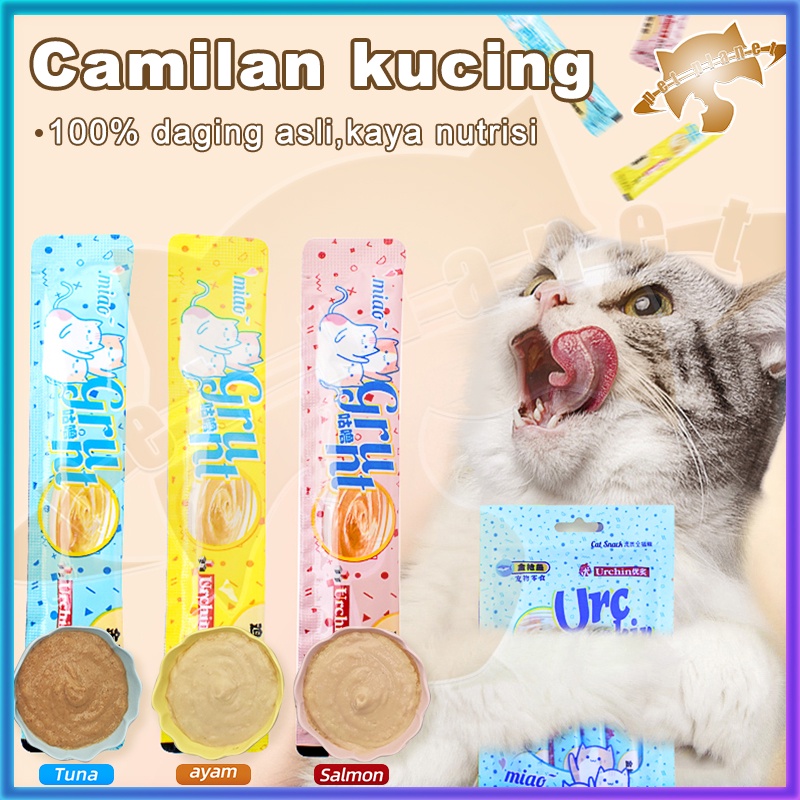 Cemilan Kucing Snack Kucing 15g penggemuk bergizi Kucing Stik Bergizi Termurah Cat Stick Makanan Hewan