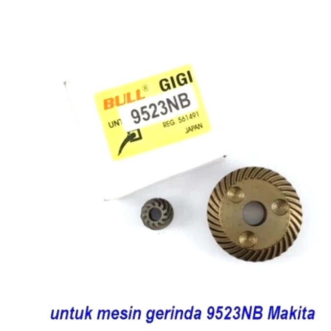 BULL 9523NB GEAR GIGI GERINDA MAKITA 9523 NB