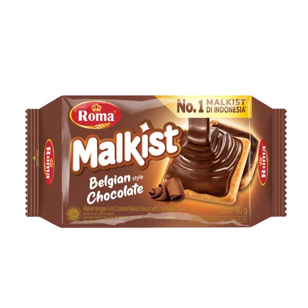 

ROMA MALKIST COKELAT 90 GR - BISKUIT