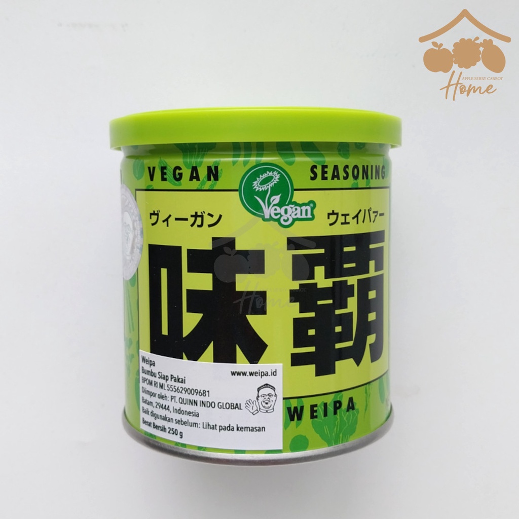 

Weipa VEGAN Japan All Purpose Seasoning 250 gr bumbu kaldu 250gr