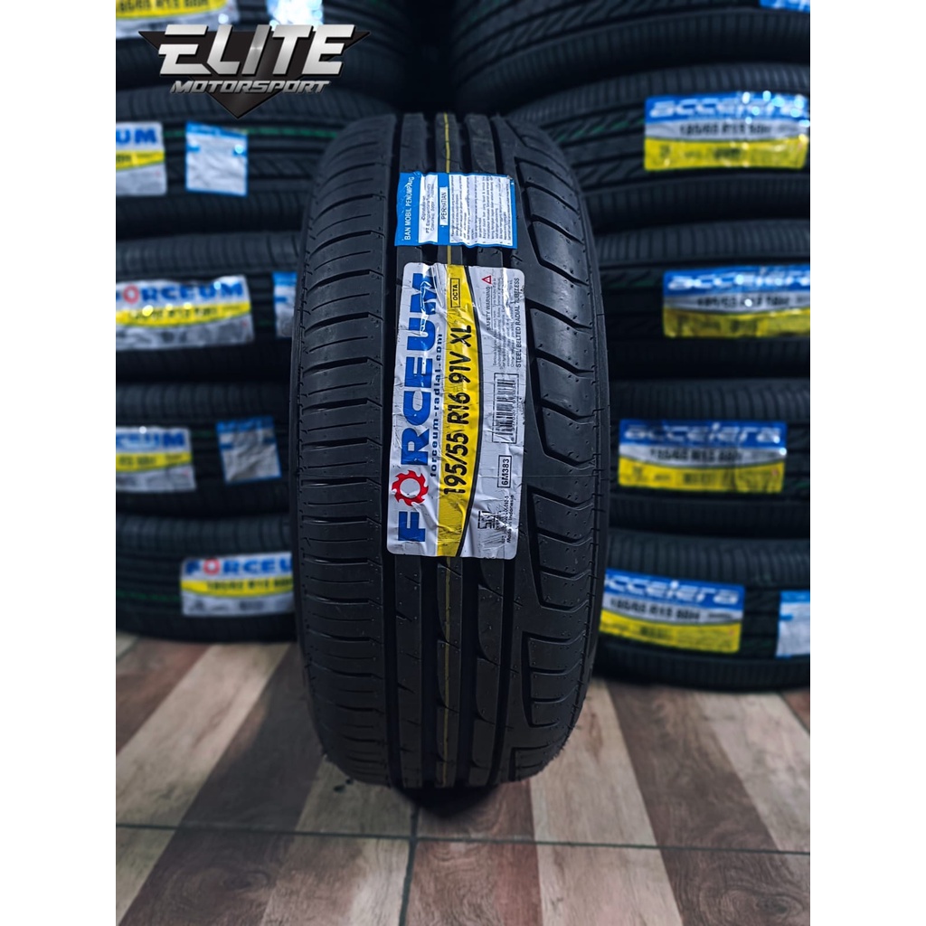 Ban Mobil SoftCompon Merk Forceum Ukuran 195 55 R16 Ban Mobil Calya Sigra