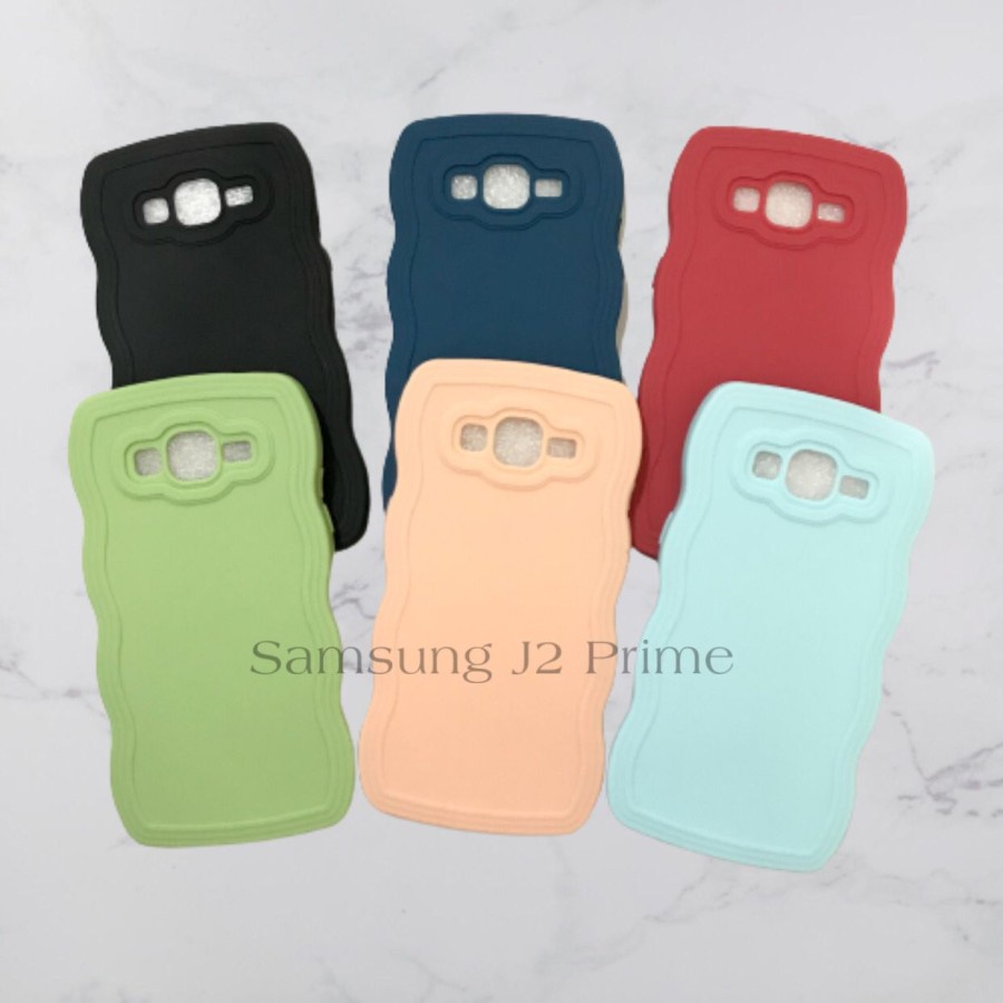 CASE SAMSUNG J2 PRIME J2 PRO J3 PRO - SOFTCASE SILIKON GELOMBANG WAVY PRO CAMERA - GA