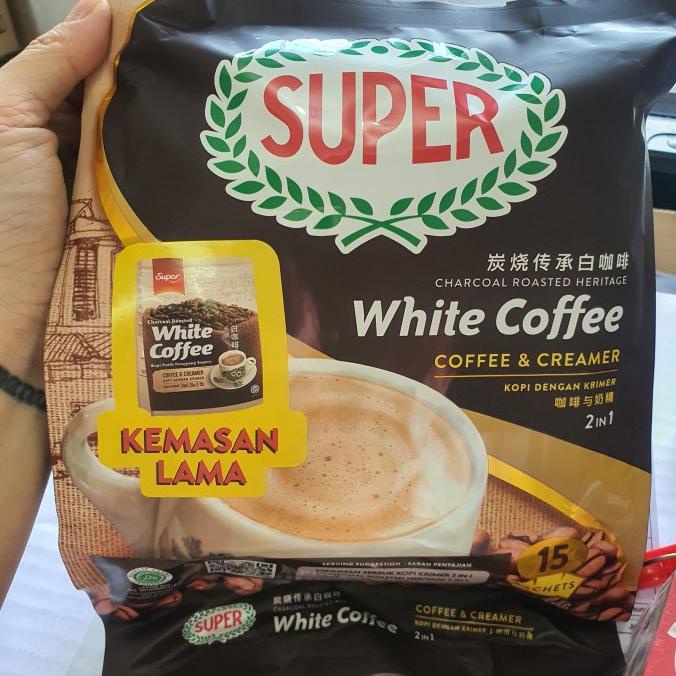 

SUPER white coffee creamer 15 sachet