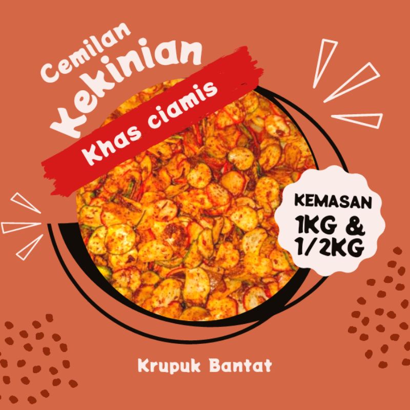 

KERUPUK SEBLAK KERING PEDAS
