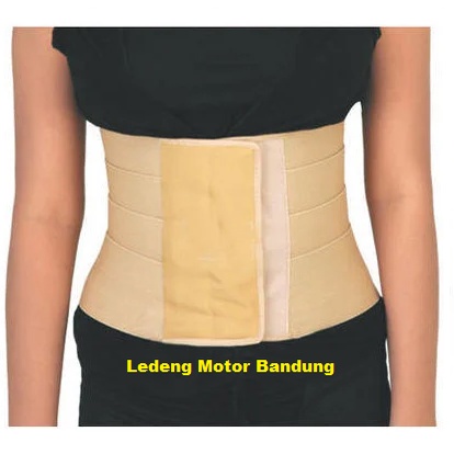 NDL Korset Perut Olahraga Sabuk Penyangga Sport Bracer Waist Support Trimmer