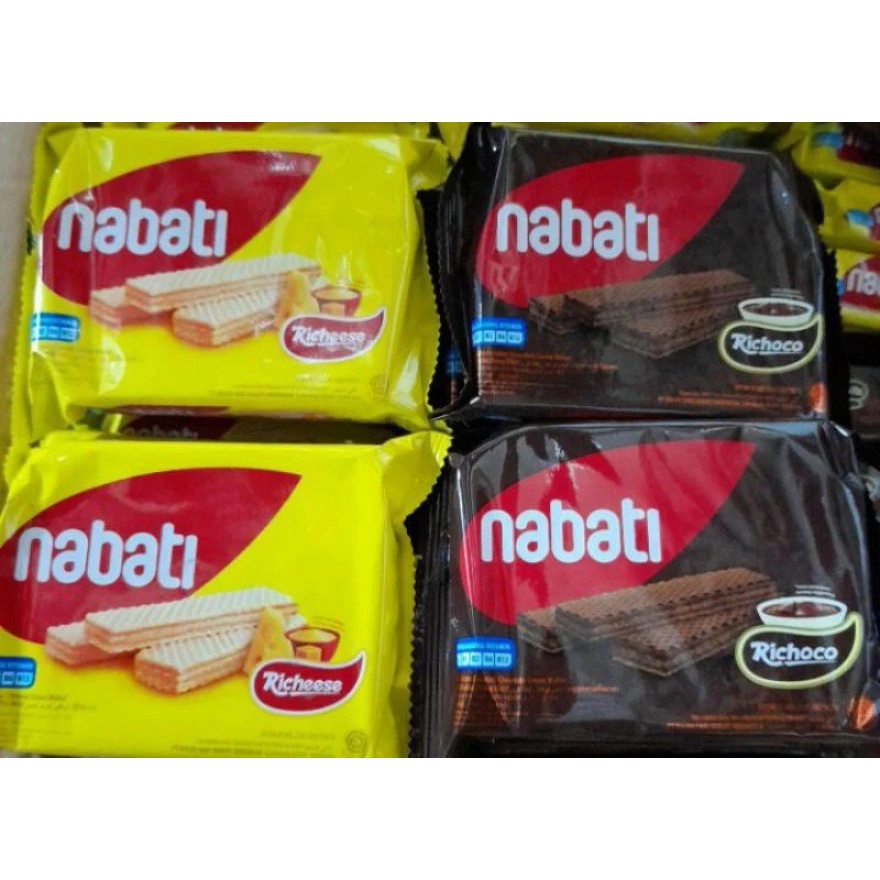 

NABATI WAFER 39gr/NABATI WAFER KEJU COKLAT