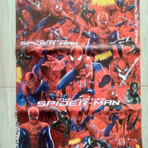 

KERTAS KADO KARAKTER SPIDERMAN GLOSSY TEBAL 1 LEMBAR
