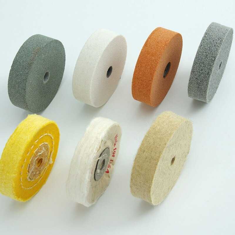 Pad Poles Buffing Pad Polishing Wheel 75 mm untuk Bor