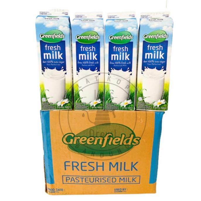 

Fresh Milk Greenfield Plain 1000ml (sekarton isi 12) TERLARIS TERPERCAYA ORIGINAL