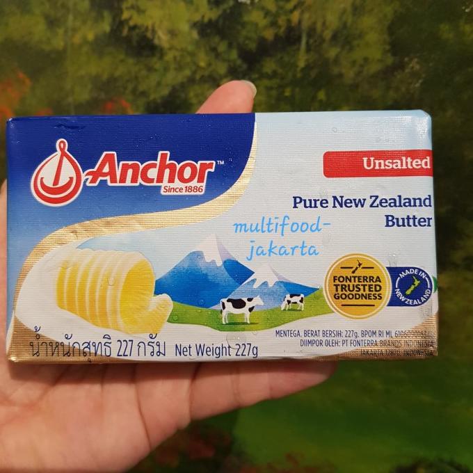 

BUTTER ANCHOR UNSALTED/PURE NEW ZELAND BUTTER/BUTTER MPASI TERLARIS TERPERCAYA ORIGINAL
