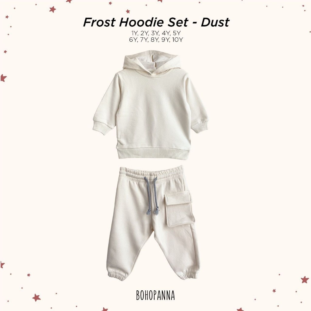 BOHOPANNA FROST HOODIE SET DUST