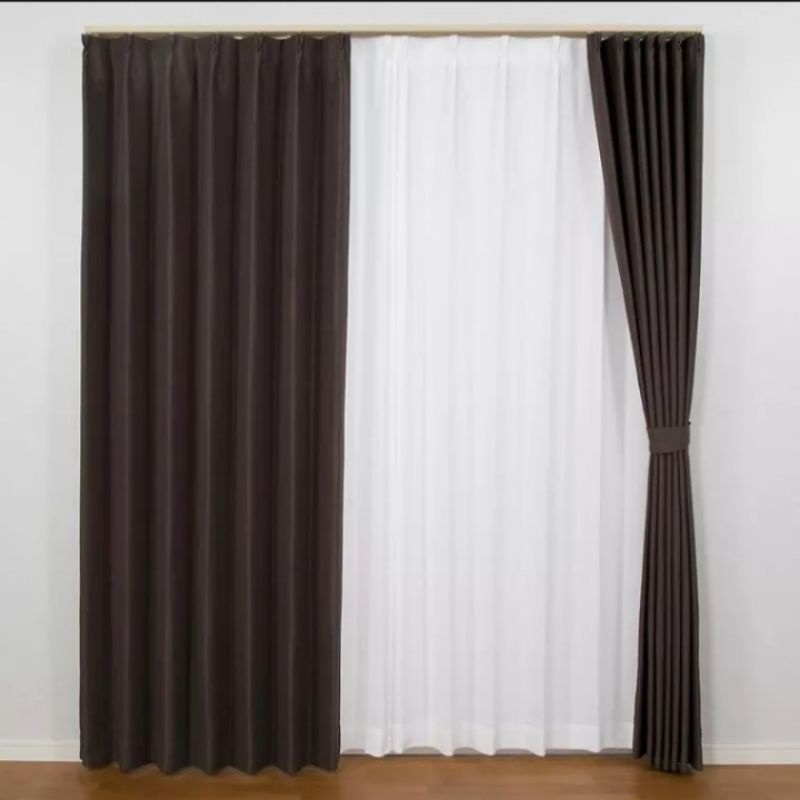 Gorden Blackout Model Cantolan Kawat s Gorden Blackout Import Tebal