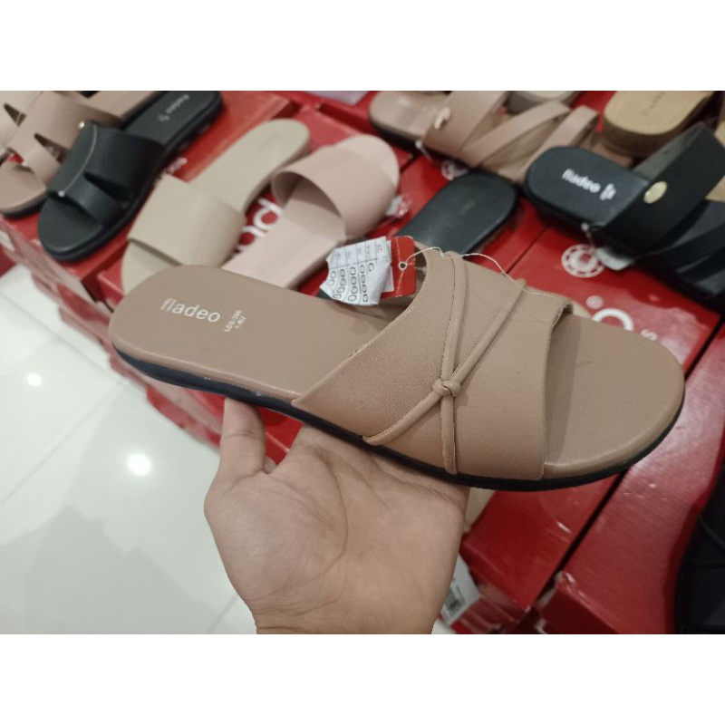 Fladeo sandal wanita/Fladeo Sandal flat wanita/Fladeo Sandal Slide wanita
