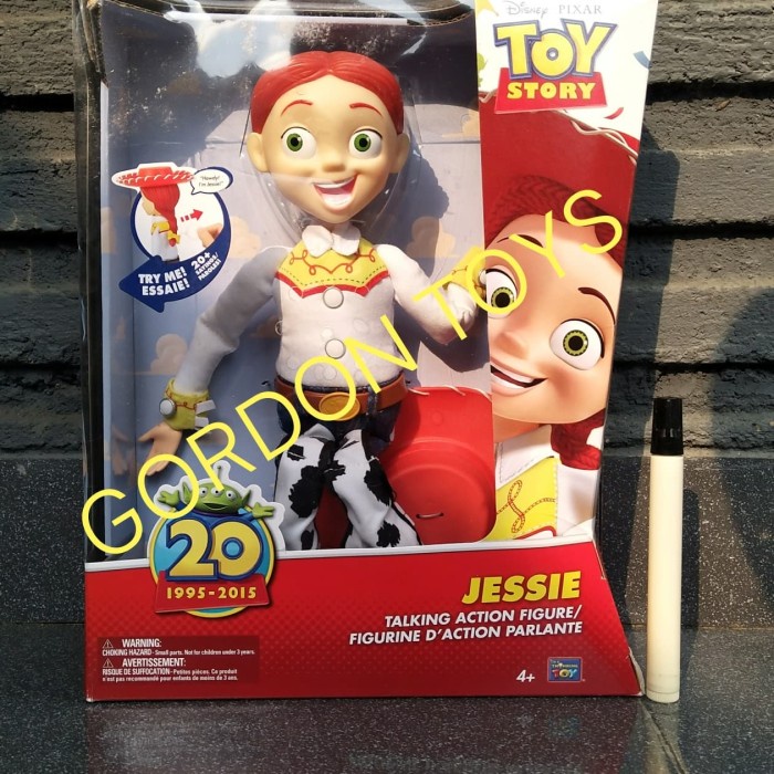 toy story jessie talking movie ori thinkway new misb