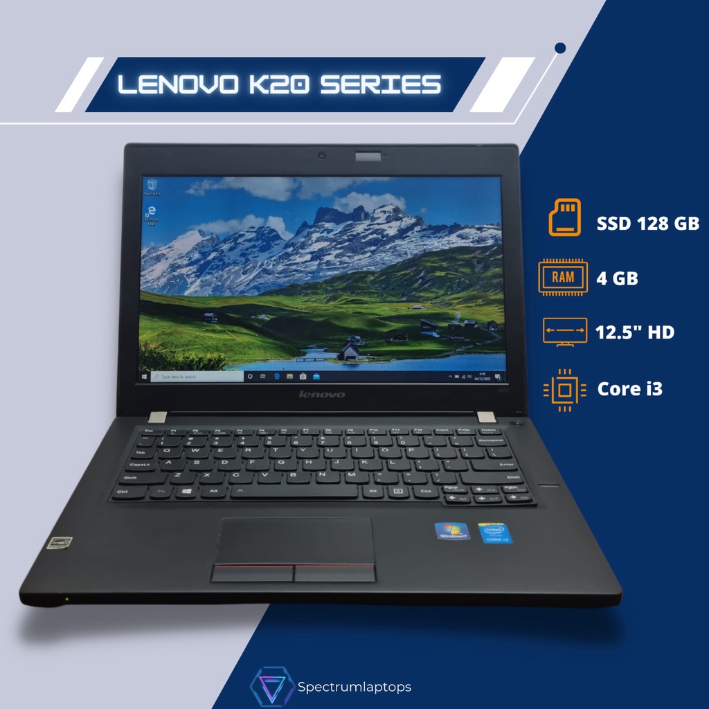 Lenovo K20-80 Core i3 Gen5 - Laptop Built-up Murah - Laptop Lenovo Bekas - Bergaransi