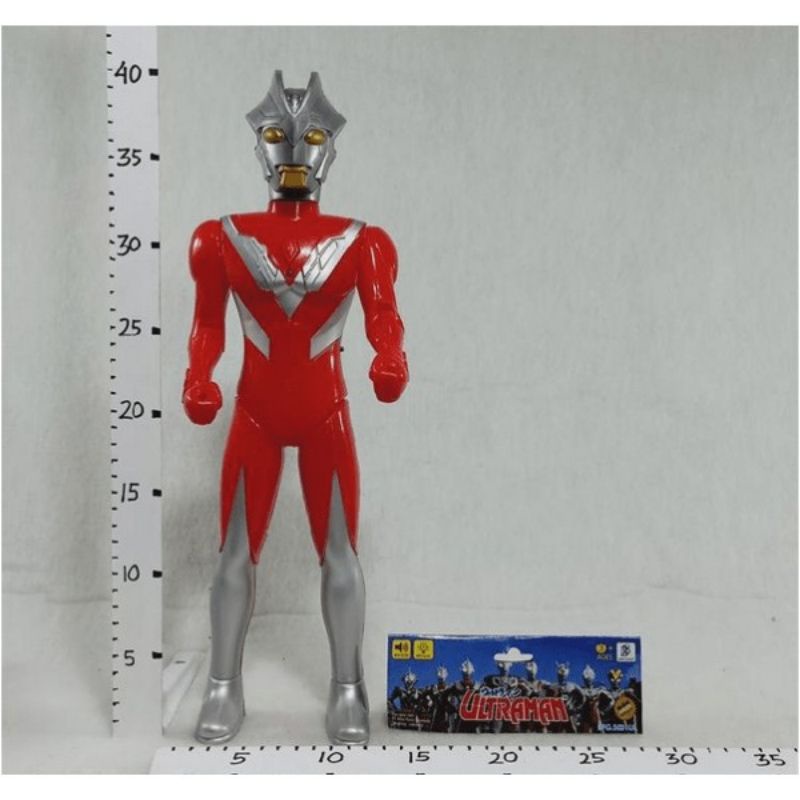 1 pcs Mainan Robot Ultraman nyala lampu dan suara