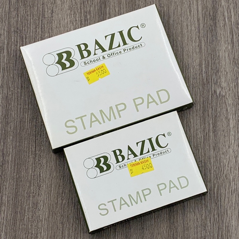 

Stamp pad BAZIC no 1 dan 2
