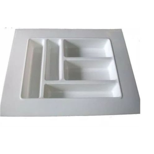 Rak Sendok dan Garpu Alat Tulis Kantor Plastik Putih Besar Modelline Kitchen Set Interior Tangerang 