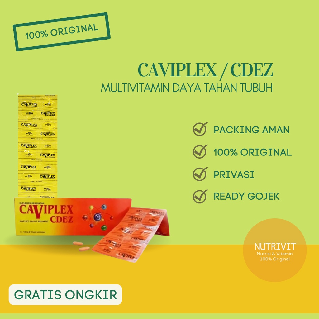 CAVIPLEX / CAVIPLEX CDEZ 1 STRIP