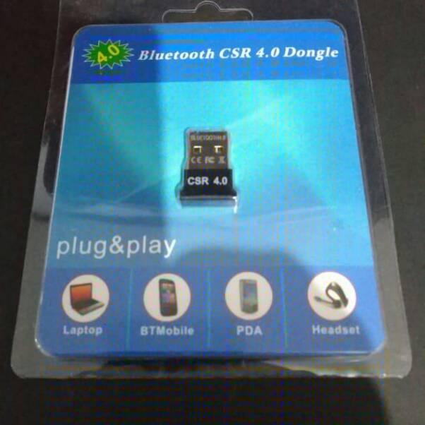 ㊪ Bluetooth Dongle USB Adapter 4.0 Bisa untuk stik wireless PS3 / PS4 ke PC laptop Android Windows d