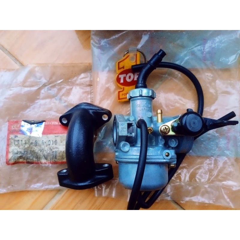 Intake Manipol Karbulator Honda Win 100 Win100 Carbulator karburasi karbu kabilator Original Asli Or