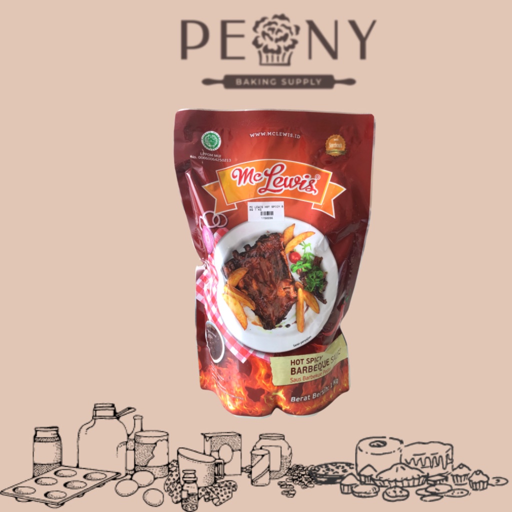 MC LEWIS HOT SPICY BBQ 1 KG