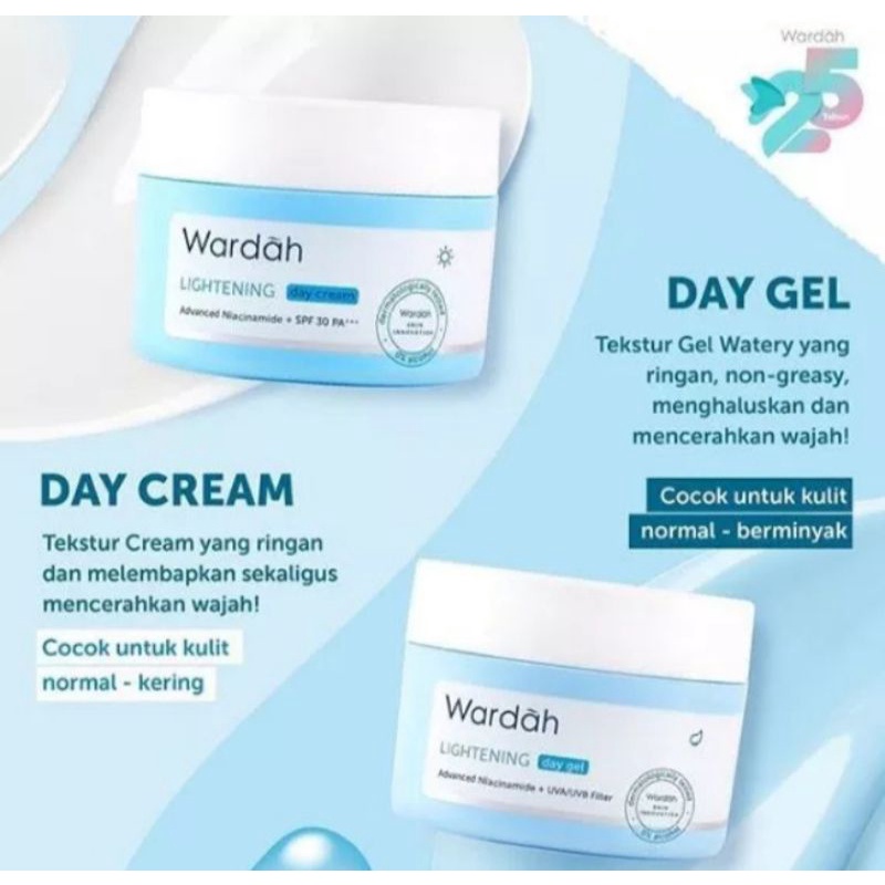 WARDAH CREM SIANG & MALAM