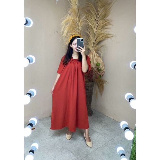 Home Dress Zara Crinkle Airflow