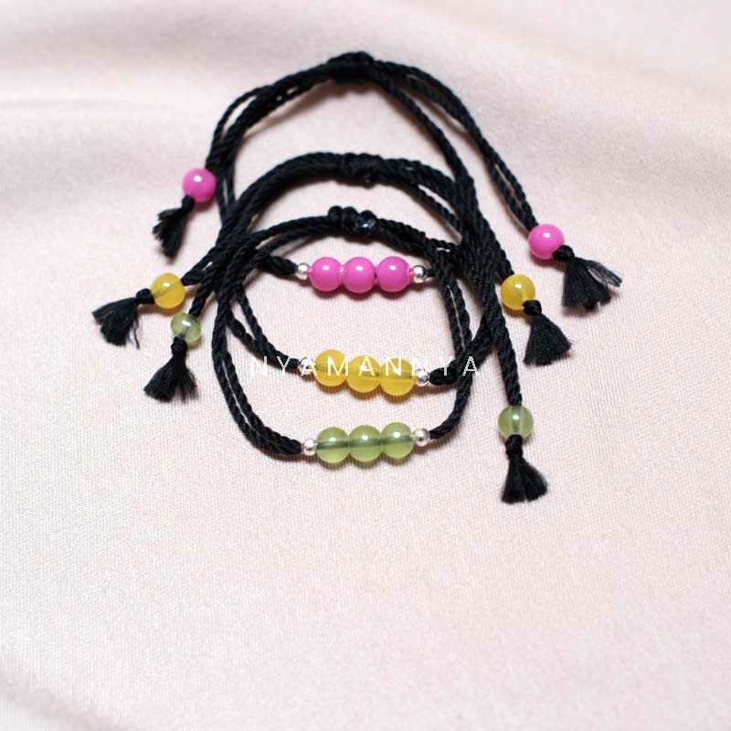 Gelang Mutiara Warna Simple Vaso Series Nyamannya