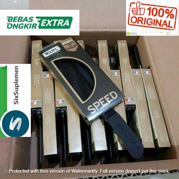 Sisir Wahl Speed Comb Original Sisir Gagang Wahl